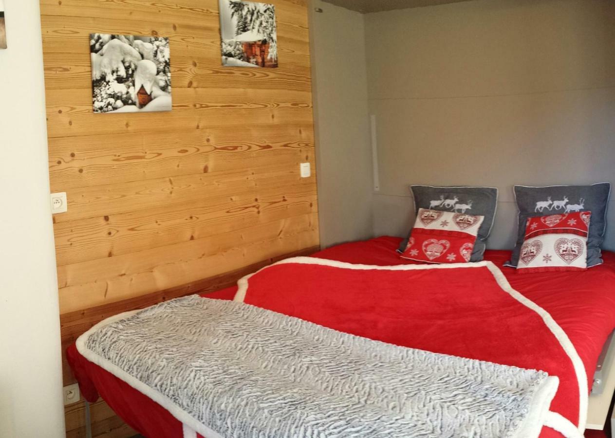 Ferienwohnung Bellevue Centre, Wifi, Mountain View Les Carroz-d'Araches Exterior foto