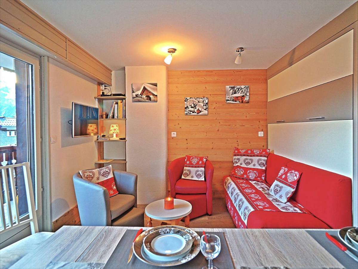 Ferienwohnung Bellevue Centre, Wifi, Mountain View Les Carroz-d'Araches Exterior foto